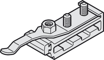 Buffer, with adjustable retaining spring - 941.60.041