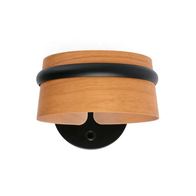 29565 - LOOP Black Wall Lamp