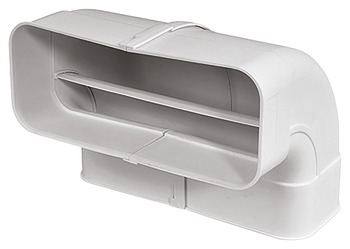 Bend connector, Flat Ducting System 150 Optimairo, Upright - 500.90.641
