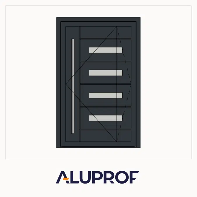 MB-86N PIVOT AD12 Single Outward Opening Panel Door