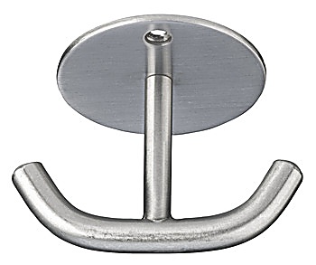Ceiling hook, Stainless Steel, With 2 Hooks, Ceiling InstallationDéco - 855.00.005