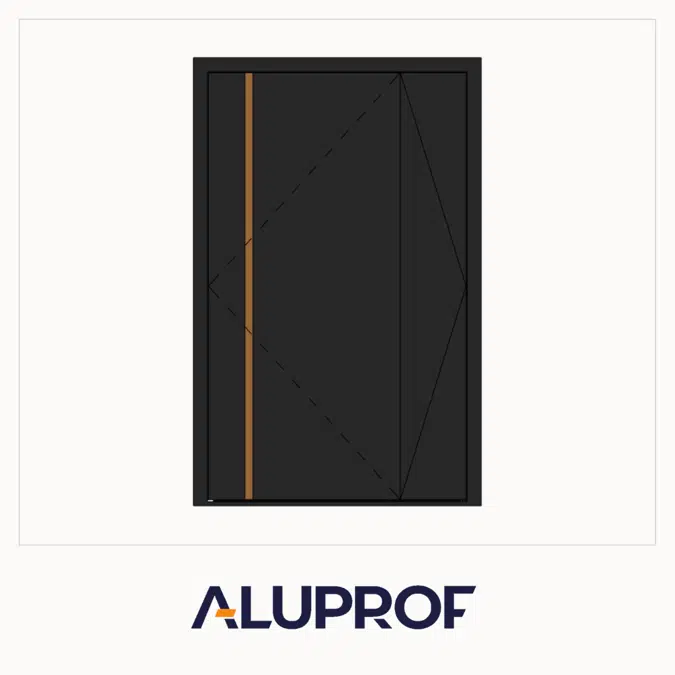 MB-86N PIVOT PD13 Single Inward Opening Panel Door