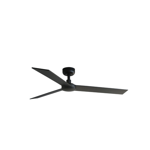 RUDDER 3 L Ceiling fan siyah/ceviz duvar kumandası siyah