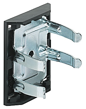 Plinth clip, with steel spring - 637.19.906