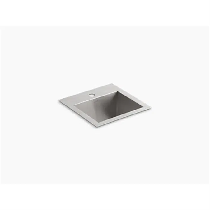 Vault Square Bar Sink (1-Hole)
