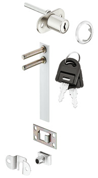 Central rotary lock case, Econo, with plate cylinder - 234.99.925