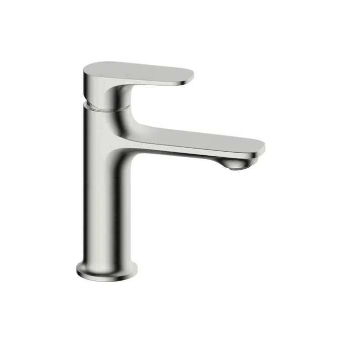 Mizu Silk Brushed Nickel Basin Mixer Tap 9512471