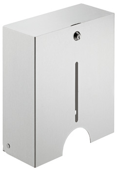 Paper towel dispenser, with cylinder lock and refill indicator - 980.58.000