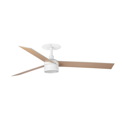 RUDDER RECESSED TEK 3 L White/ash fan 2700K Wall Control white