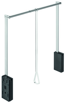 Wardrobe lift, With integrated damper, for internal cabinet width 750–1160 mm - 805.25.301