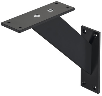 Breakfast bar support, Aluminium, inclined - 505.35.333