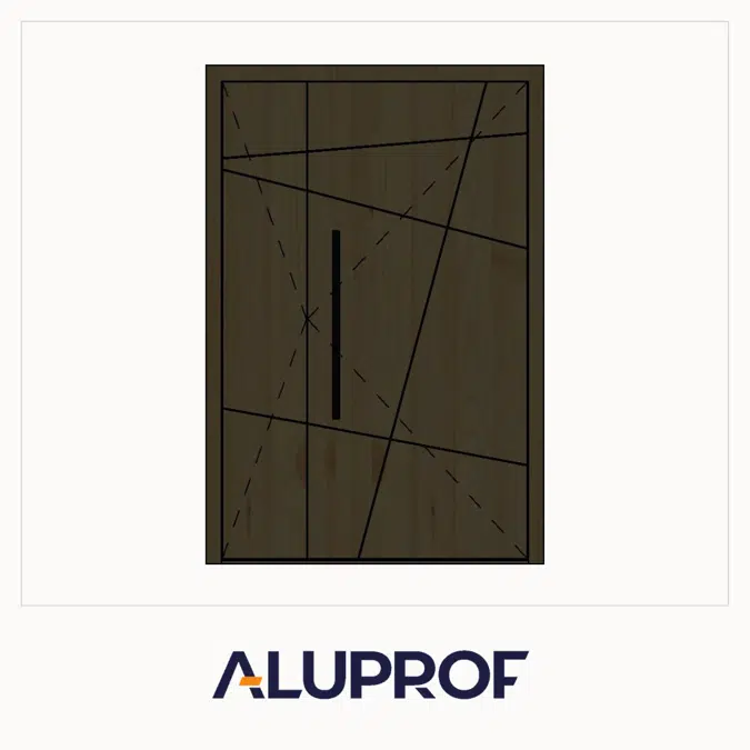 MB-86N SI AP29 Double Panel Door (Inward/Outward Opening)