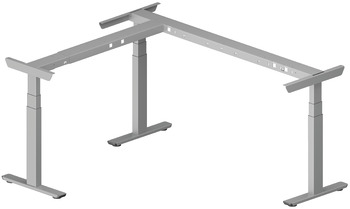 Officys TE601 Work Classic Corner Table Base - 633.92.474
