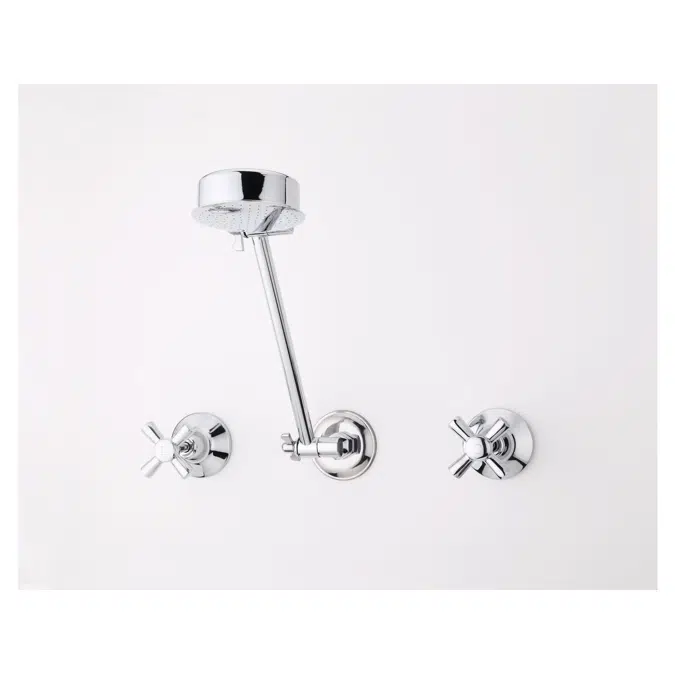 Base Chrome Anti-Vandal Shower Set (3 Star) 9505432