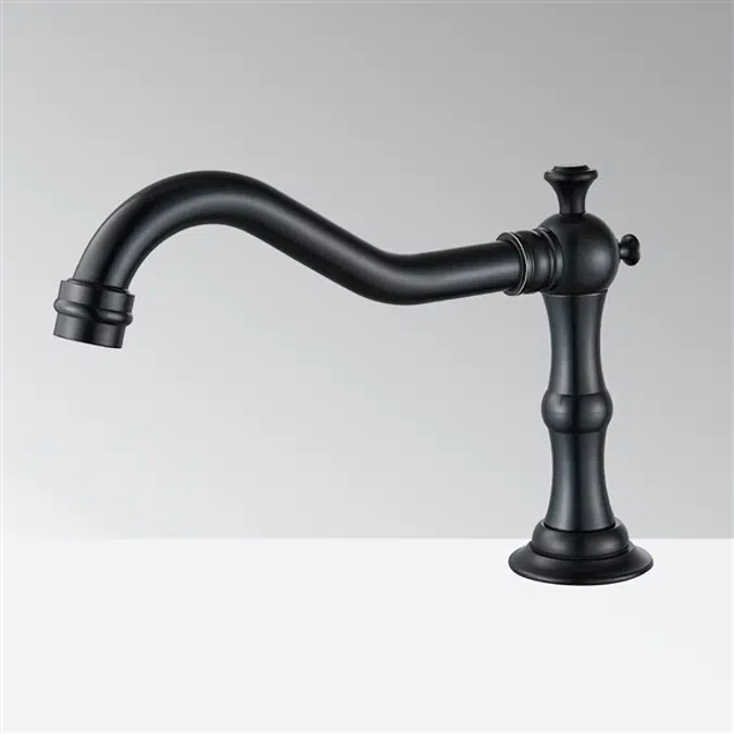 Oil Rubbed Bronze Architectural Design Touchless Basin Faucet