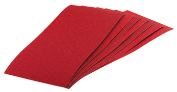 Zımpara Kağıdı, Ahşap İçin, Velcro Kaplamalı; G x D: 70 x 125 mm - 005.54.030