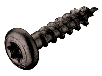 Chipboard screw, Spax, pan head, fully threaded, black - 018.70.002