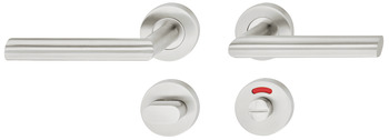 Door handle set, Stainless steel, Startec, model LDH 2188 - 903.83.210