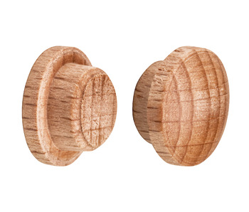 Cover Cap, Solid Wood Untreated, For Blind Hole Ø 10 Mm - 045.32.262