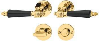 Door handle set, Bisschop Jugendstil 1890FD/46/646 - 901.83.391