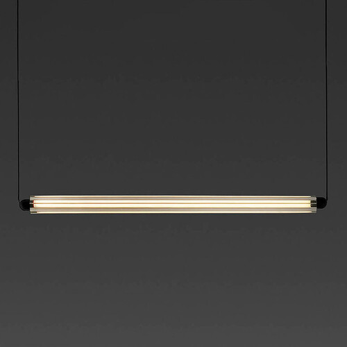 NESO SLIM LUMINA 600 1L siyah horizontal pendant 12W 2700K