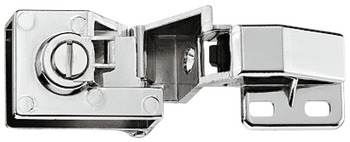 Glass door hinge, Opening angle 170°, full overlay mounting - 361.93.241