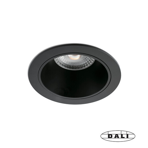 KIMO Recessed siyah 15W 12º 3000K CRI90 DALI