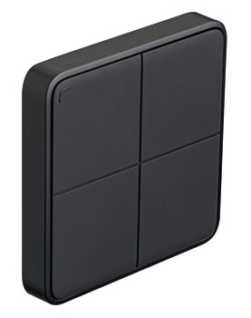Wall mounted push buttonConnect Mesh 4-way - 850.00.141