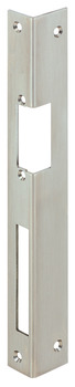 Angled striking plate, for forend width 25 mm, size 250 mm - 911.68.041