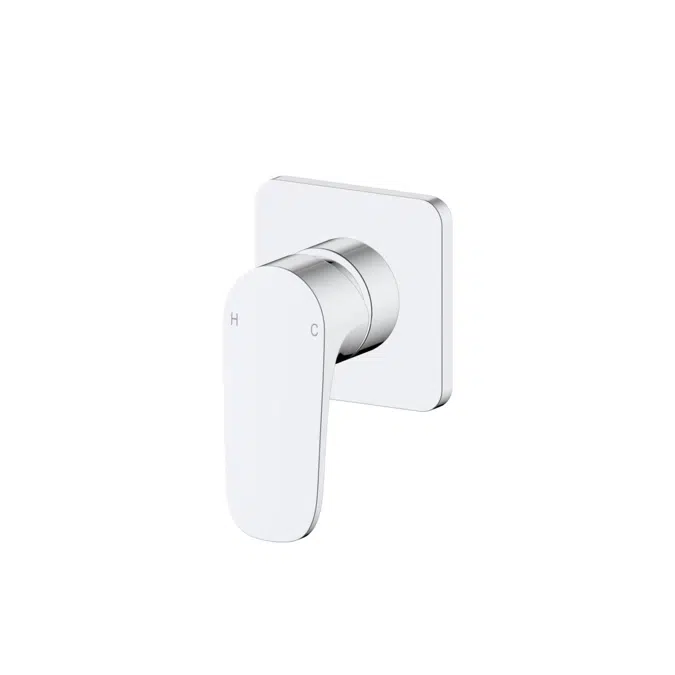 Mizu Silk Chrome Shower Mixer Tap Kit 9513010