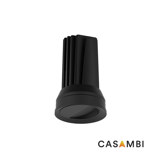 ELIOS WALLWASHER Black module IP20 15W 50º 2700K CASAMBI
