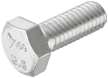 hexagon bolt, Steel, zinc plated, DIN 933, quality 8.8 - 027.04.094