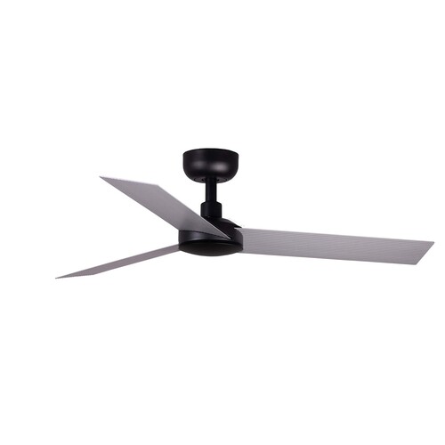 CRUISER S Ceiling fan siyah/aluminium duvar kumandası siyah