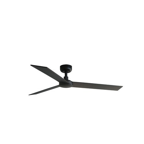 RUDDER 3 L Ceiling fan black/walnut