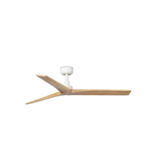 KLIM M Ceiling fan beyaz/pine