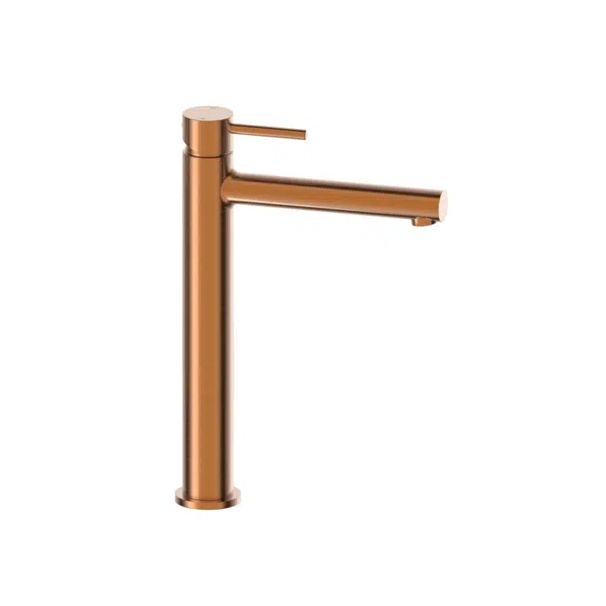 Drift Brushed Bronze Extended Straight Spout Basin Mixer Tap 2269194