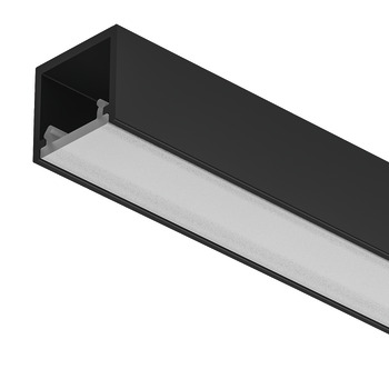 Profile for under mountingLoox5 profile 2102 for 8 mm LED strip lights - 833.94.114