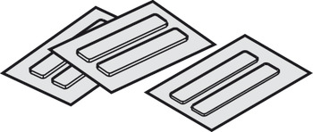 Sliding Door System, Self-adhesive - 940.40.033