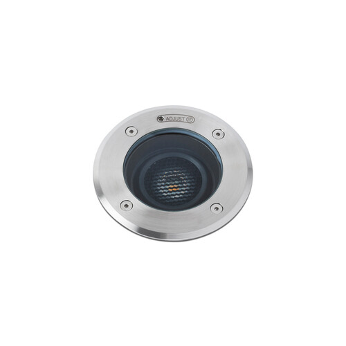 GEISER 180 Grey adjustable inox recessed 10° 12,5W