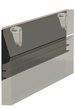 Single hinge for handle profile, Aluminium, concealed - 126.30.010