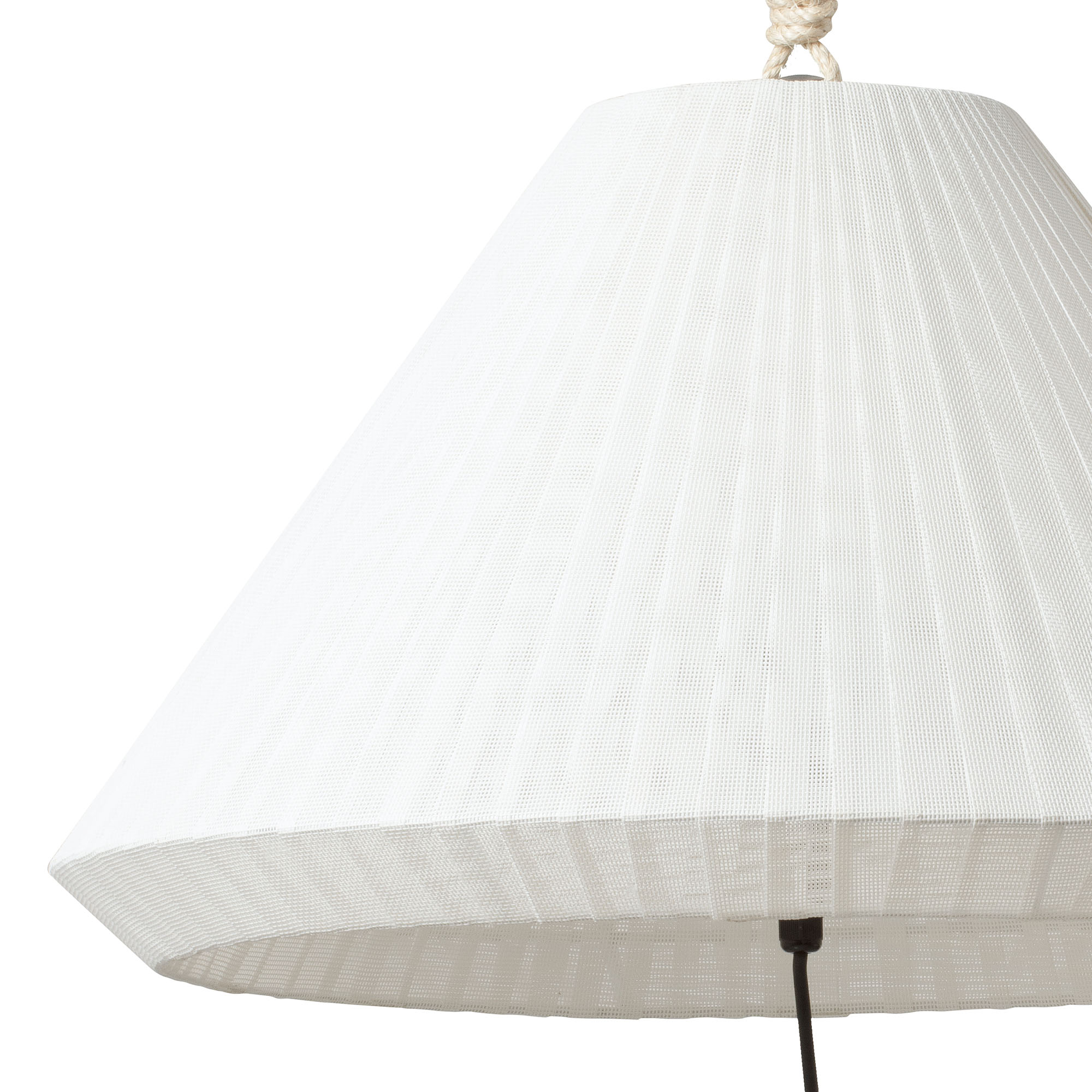 SAIGON OUT Grey/matt white portable and pendant lamp T70 hole cap