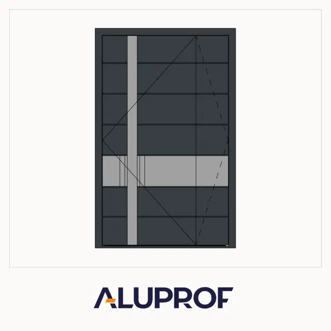 MB-86N PIVOT PD17 Tek Kanat Dışa Açılır Panel Kapı