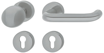 Door handle set, Hewi 111R03.233 polyamide - 908.82.195