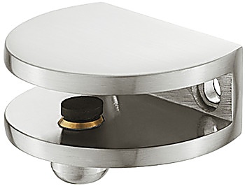 Shelf support with clamp, Design, for wood and glass - 284.01.051