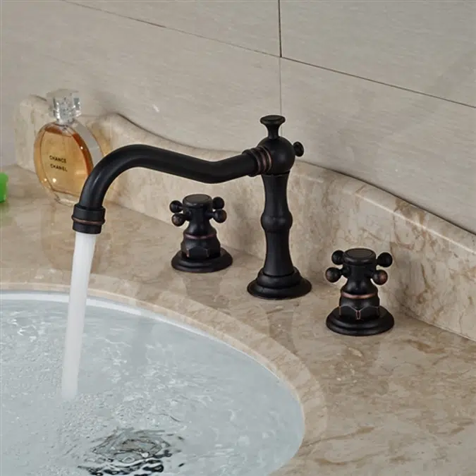 Dreux Yağlı Bronz Lavabo Musluğu