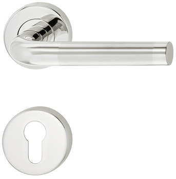 Kapı kulp seti, Paslanmaz çelik, Startec, model LDH 2172 İki Renk - 903.92.263