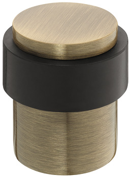 Floor mounted door stop, stainless steel/brass - 937.53.211