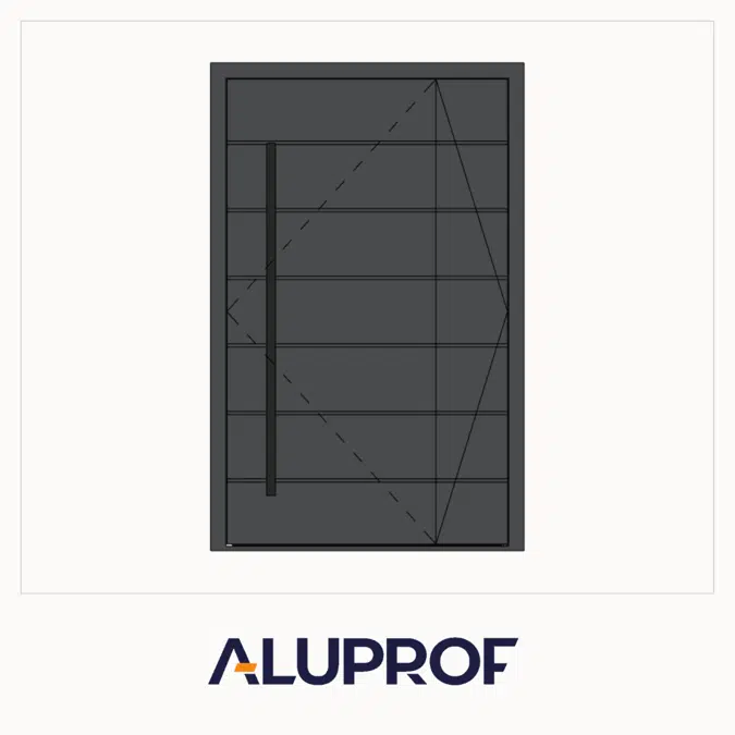 MB-86N PIVOT PD03 Single Inward Opening Panel Door