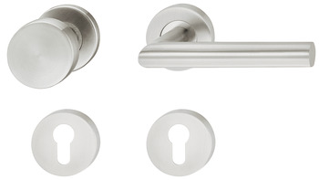 Door handle set, Stainless steel, Startec, model LDH 2171 - 903.96.080