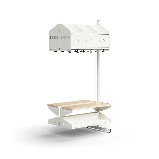 Entry 6 Additional Wardrobe Unit with Metal Cover